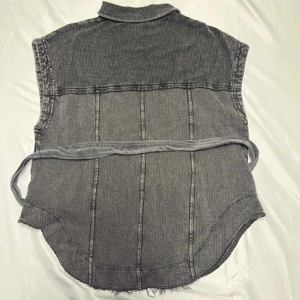 Anthropologie‎ Pilcro Belted Vest Large